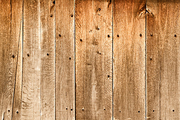 Image showing weathered old brown wooden texture