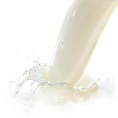 Image showing milk splash