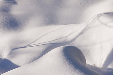 Image showing fresh snow in the mountains