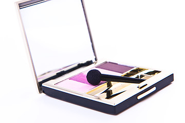 Image showing set of eyeshadows