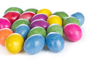 Image showing easter eggs isolated