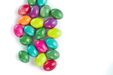 Image showing easter eggs isolated