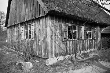 Image showing old wooden house