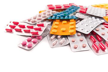 Image showing packs of pills