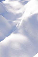 Image showing fresh snow in the mountains