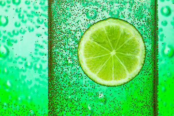 Image showing lime with bubbles