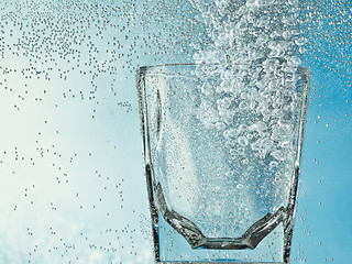 Image showing glass with bubbles