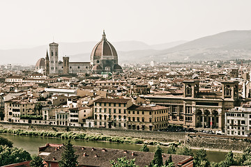 Image showing Tuscan historic architecture