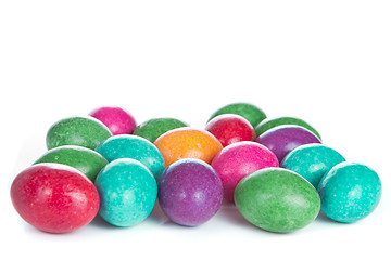 Image showing easter eggs isolated