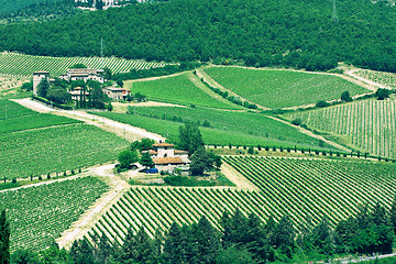 Image showing Typical Tuscan landscape