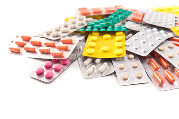 Image showing packs of pills