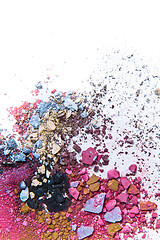 Image showing crushed eyeshadow