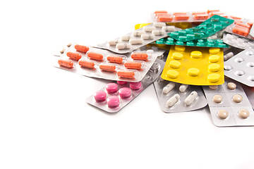 Image showing packs of pills