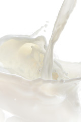 Image showing milk splash