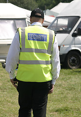 Image showing security man