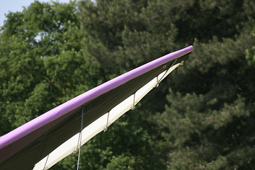 Image showing hang glider tip