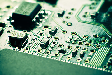 Image showing electronic circuit board