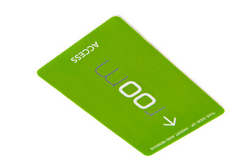 Image showing access card