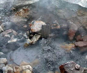 Image showing hot spring detail