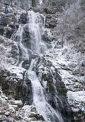 Image showing Todtnau Waterfall in Germany