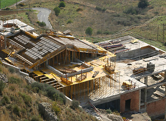 Image showing building under construction