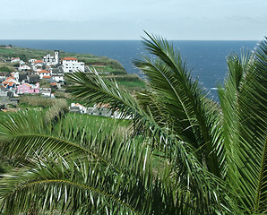 Image showing coastal scenery at the Azores