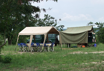 Image showing camp in Uganda