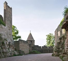 Image showing Wertheim Castle detail at summer time