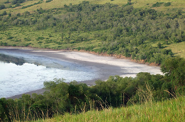 Image showing waterside scenery in the Queen Elizabeth National Park