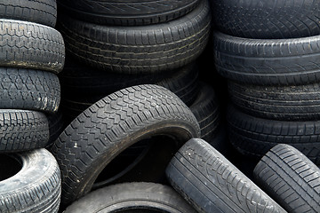 Image showing old tires detail