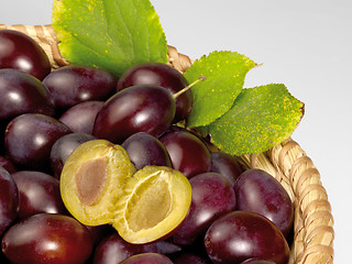 Image showing plums