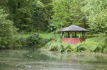 Image showing Liliental waterside scenery