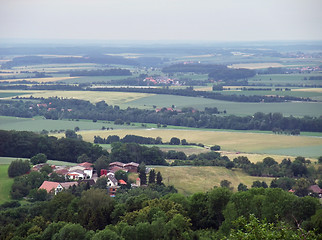 Image showing panoramic view from Waldenburg