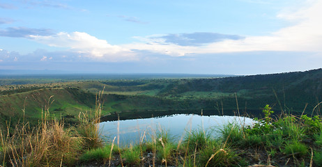 Image showing Chambura Gorge at evening time