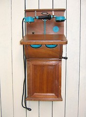 Image showing Antique telephone