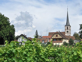 Image showing Mittelbergheim in Alsace