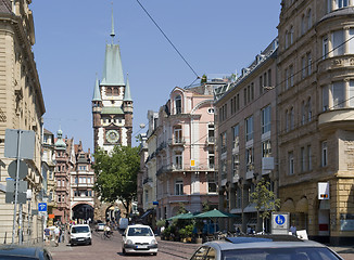 Image showing Freiburg im Breisgau at summer time