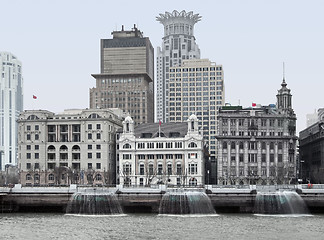 Image showing The Bund in Shanghai