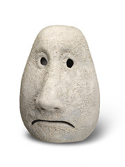 Image showing sad ceramic head