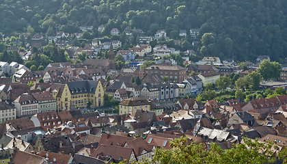 Image showing Wertheim am Main aerial view