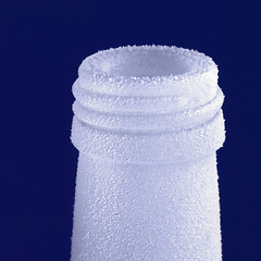 Image showing frosed bottle tip