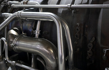 Image showing steam engine detail