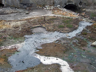 Image showing hot spring at the Azores