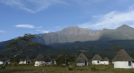 Image showing houses of the Momela Wildlife Lodge