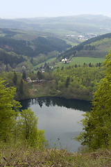 Image showing maar in the Vulkan Eifel