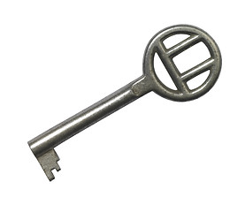 Image showing nostalgic old key