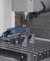 Image showing metal milling machine