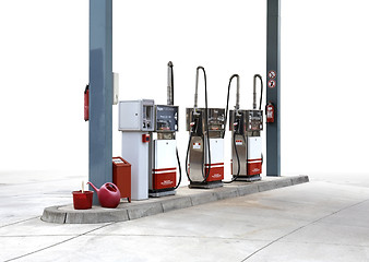 Image showing filling pump scenery