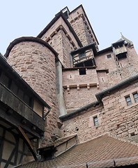 Image showing Haut-Koenigsbourg Castle in France