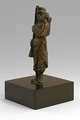 Image showing nostalgic soldier sculpture